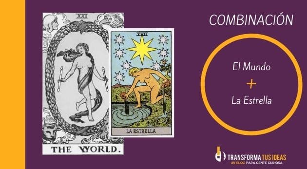 combinacion el mundo y la estrella
