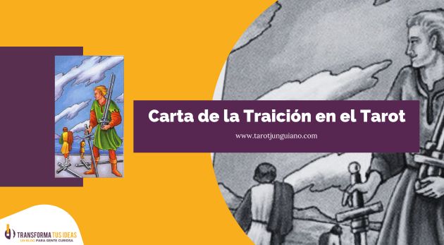 carta de la traición en el tarot